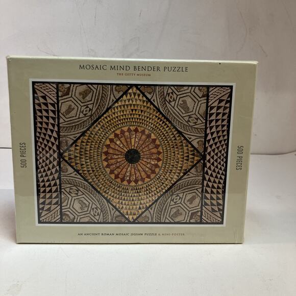 Mosaic Mind Bender Puzzle ANCIENT ROMAN MOSAIC Jigsaw Puzzle BRAND NEW - Picture 1 of 6